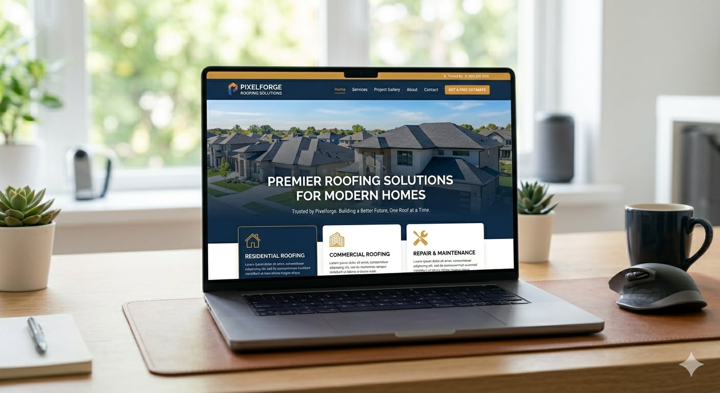 Houston skyline and construction